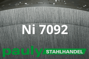 Steel Material-Nr.: Ni 7092 Data Sheet